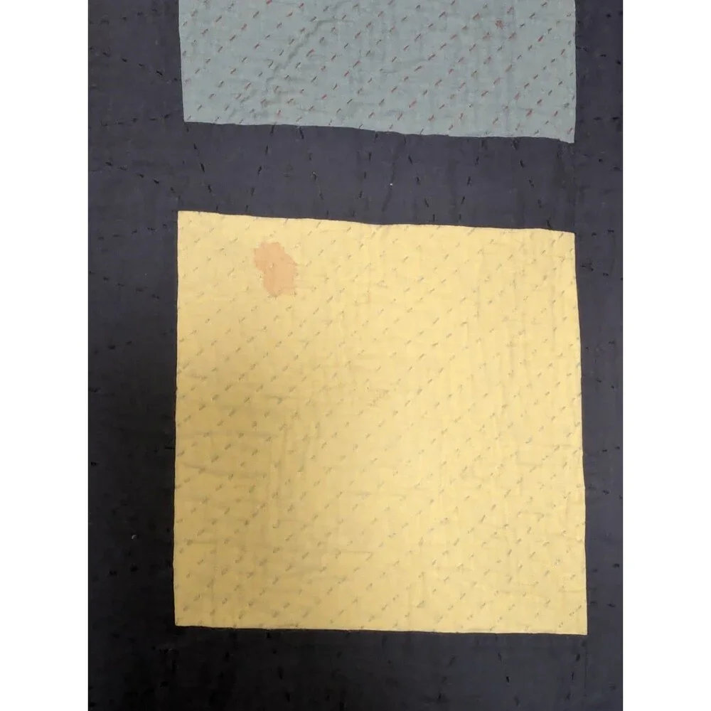 Garnett Hill Cotton Linen Blend Queen Double Luxury Cabincore Cottagecore Quilt